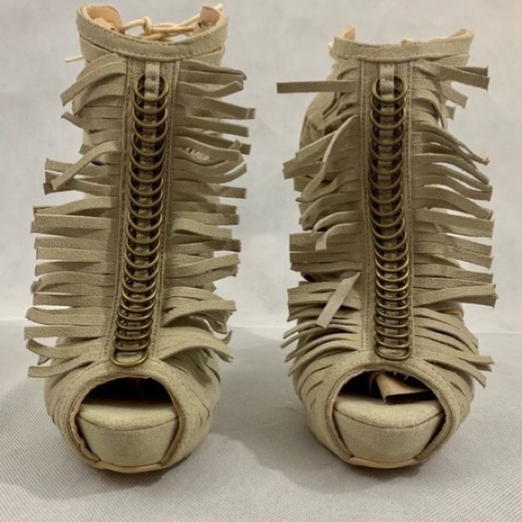 Colin Stuart peeptoe booties - Picture 2 of 6